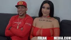 Abspielen Rapper mit großem Schwanz beim Porno-Diva-Casting gefickt