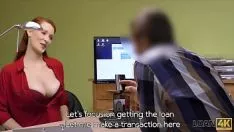 Reproduzir Sexo no escritório com o chefe fode o empregado peituda
