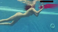 Odtwórz Lina Mercury: Zabawa przy basenie rosyjskiej gwiazdy porno