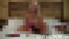 Jouer Sissy Maid costretta a lingerie e femminilizzazione POV
