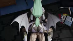 Afspelen 3D anime succubus neukt hard in POV Cosplay hentai
