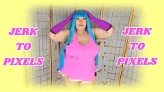 Reproduzir Mememem Cosplay: SFW Censored Anime Mindfuck Dance com BBW Kawaii Gooner