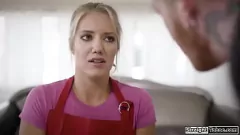 Redare Mică slujită de țâțe este dpd de doi hoți în trei analuri intense